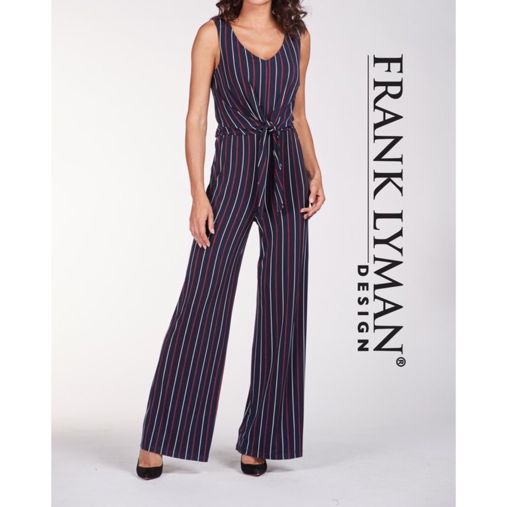 Pinstripe Jumpsuit